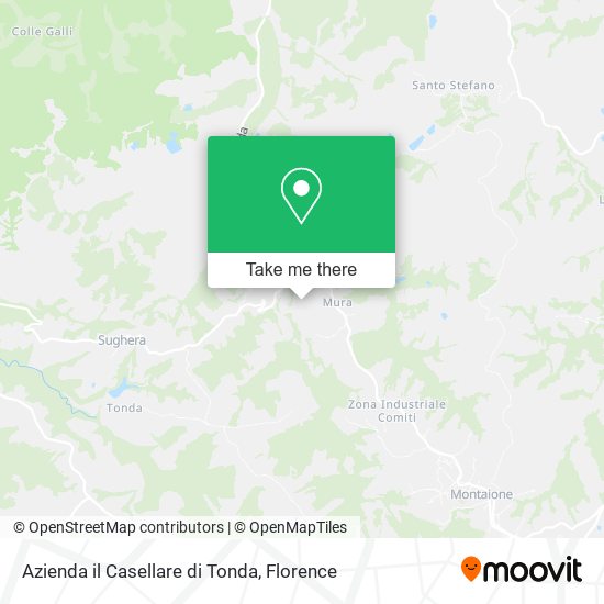 Azienda il Casellare di Tonda map