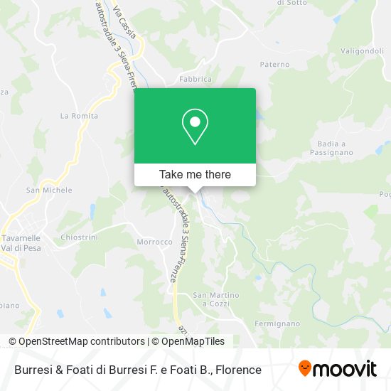 Burresi & Foati di Burresi F. e Foati B. map