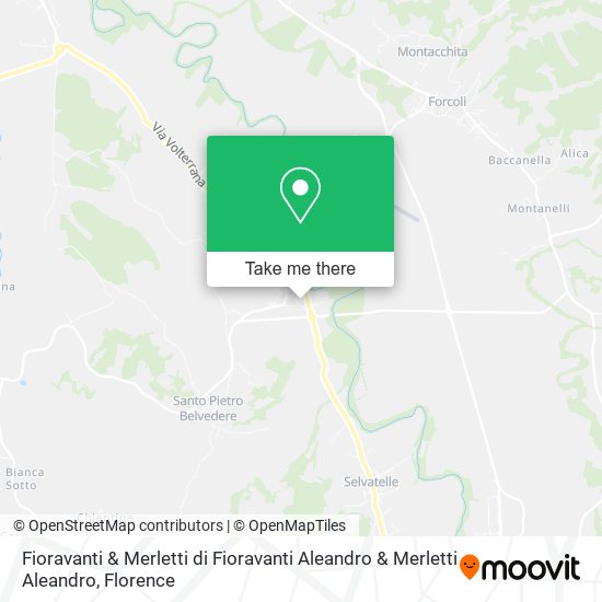 Fioravanti & Merletti di Fioravanti Aleandro & Merletti Aleandro map