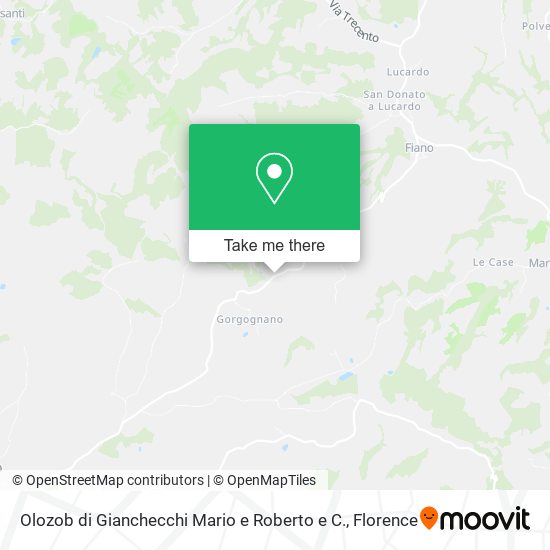 Olozob di Gianchecchi Mario e Roberto e C. map