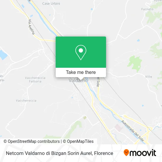 Netcom Valdarno di Bizgan Sorin Aurel map