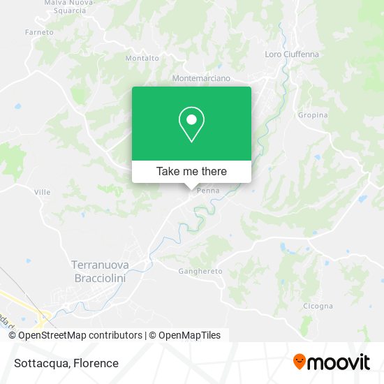 Sottacqua map
