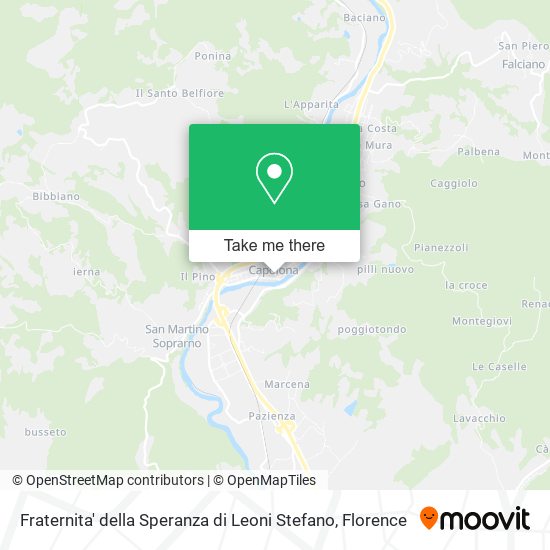Fraternita' della Speranza di Leoni Stefano map