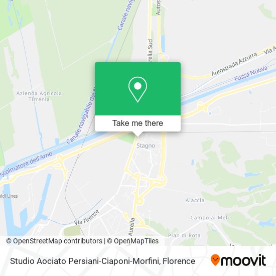 Studio Aociato Persiani-Ciaponi-Morfini map