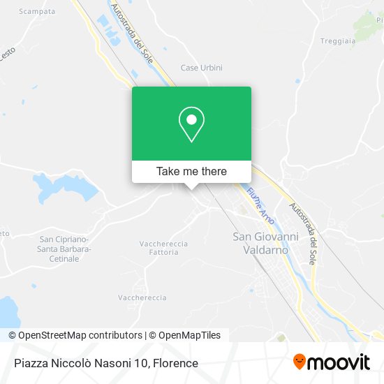 Piazza Niccolò Nasoni 10 map