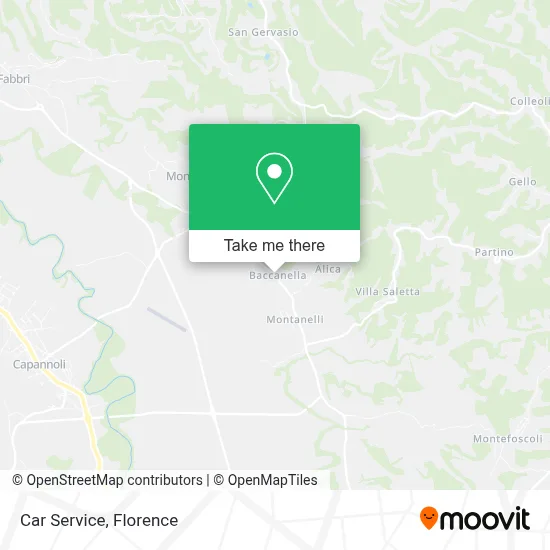 Car Service map