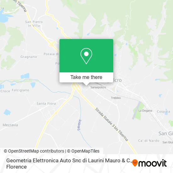 Geometria Elettronica Auto Snc di Laurini Mauro & C. map