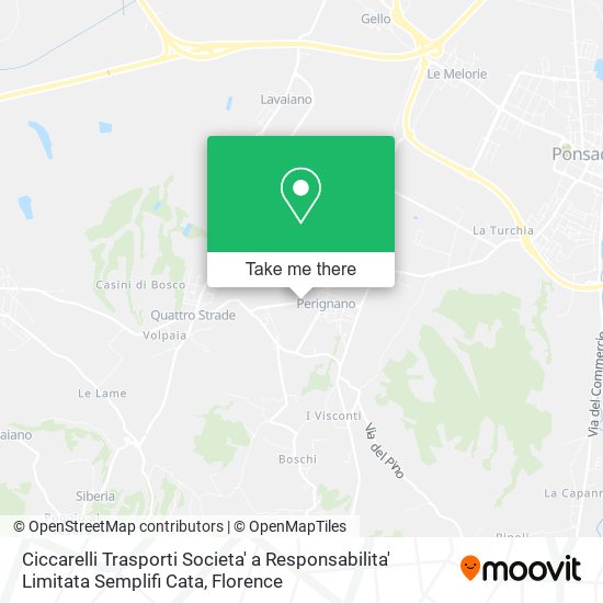 Ciccarelli Trasporti Societa' a Responsabilita' Limitata Semplifi Cata map