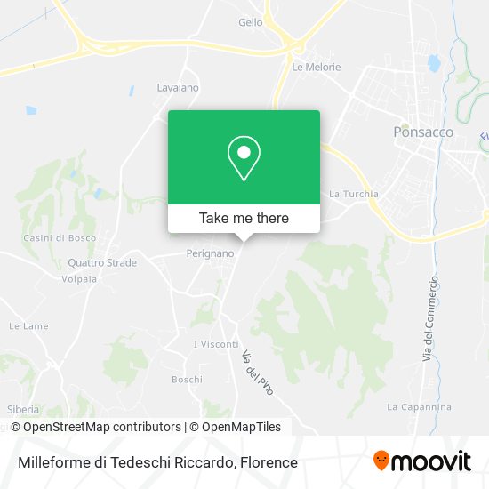 Milleforme di Tedeschi Riccardo map