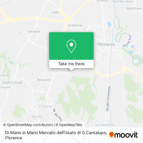 Di Mano in Mano Mercato dell'Usato di G.Cantalupo map