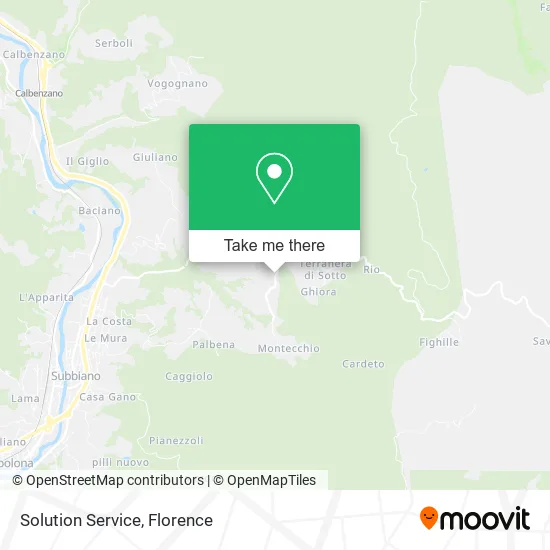 Solution Service map