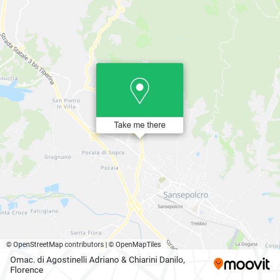 Omac. di Agostinelli Adriano & Chiarini Danilo map