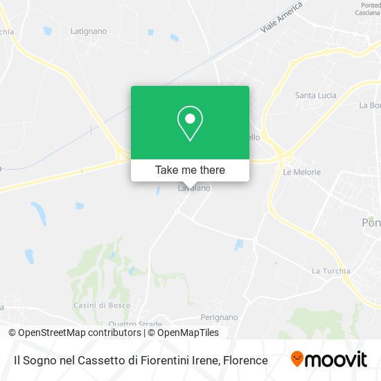 Il Sogno nel Cassetto di Fiorentini Irene map
