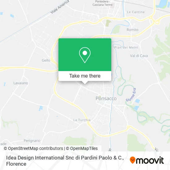 Idea Design International Snc by Pardini Paolo & Co. map