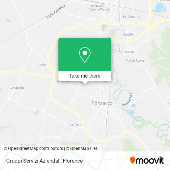 Gruppi Servizi Aziendali map