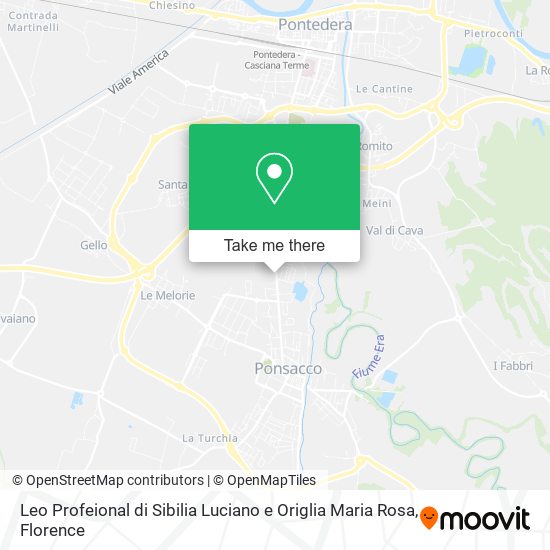Leo Profeional di Sibilia Luciano e Origlia Maria Rosa map