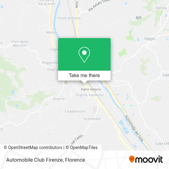 Automobile Club Firenze map