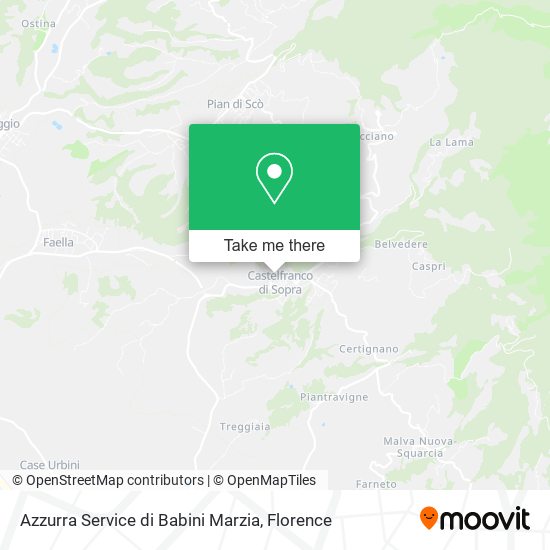 Azzurra Service di Babini Marzia map