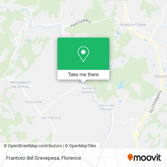 Frantoio del Grevepesa map