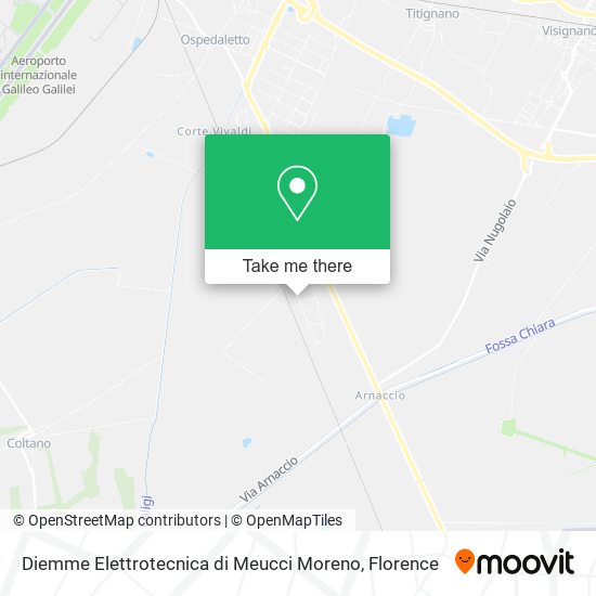Diemme Elettrotecnica di Meucci Moreno map