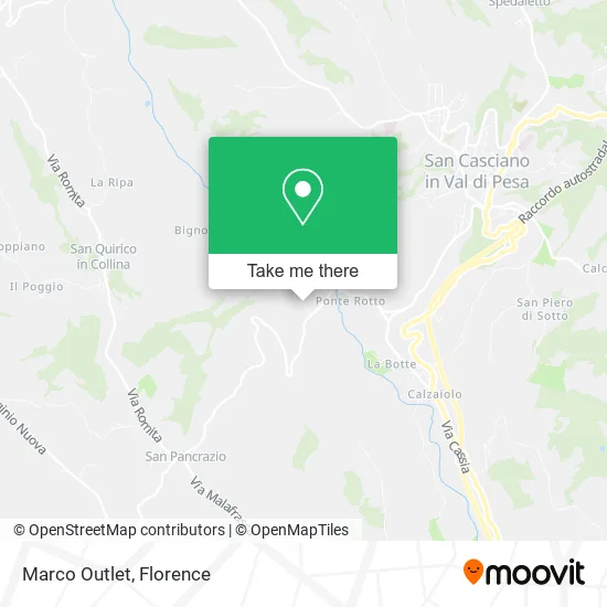 Marco Outlet map