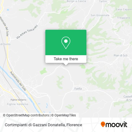 Cortimpianti di Gazzani Donatella map