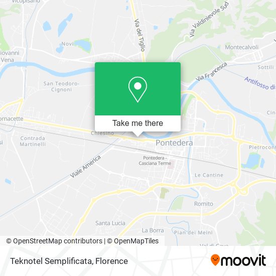 Teknotel Semplificata map