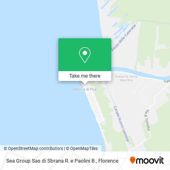 Sea Group Sas di Sbrana R. e Paolini B. map
