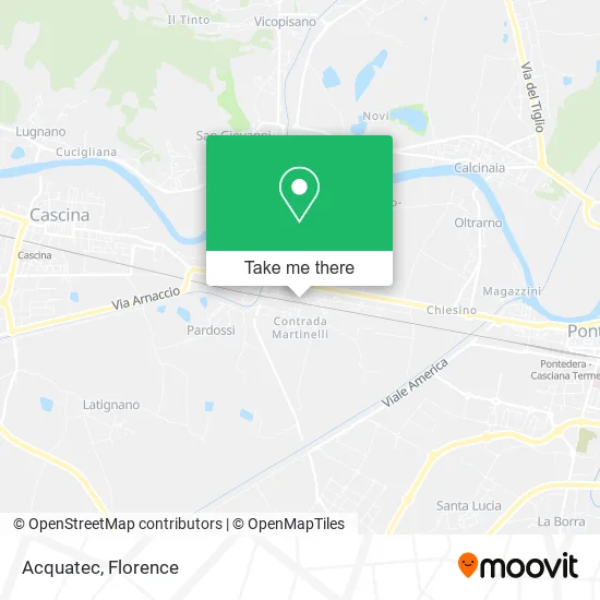 Acquatec map