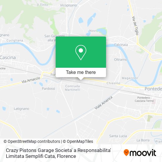 Crazy Pistons Garage Societa' a Responsabilita' Limitata Semplifi Cata map
