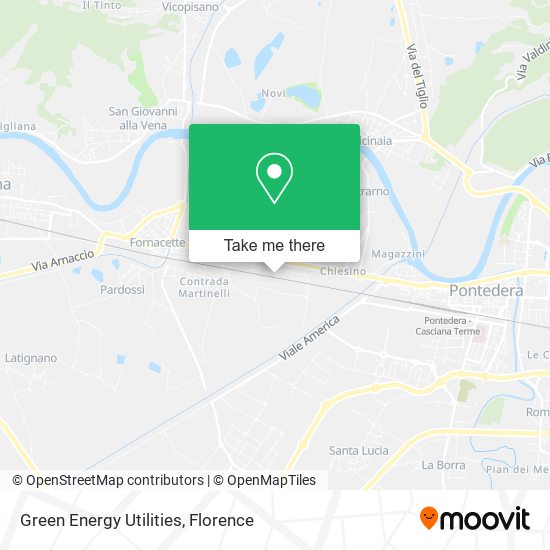 Green Energy Utilities map