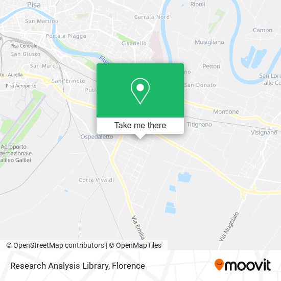 Research Analysis Library map