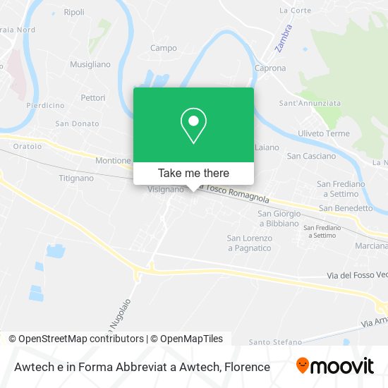 Awtech e in Forma Abbreviat a Awtech map