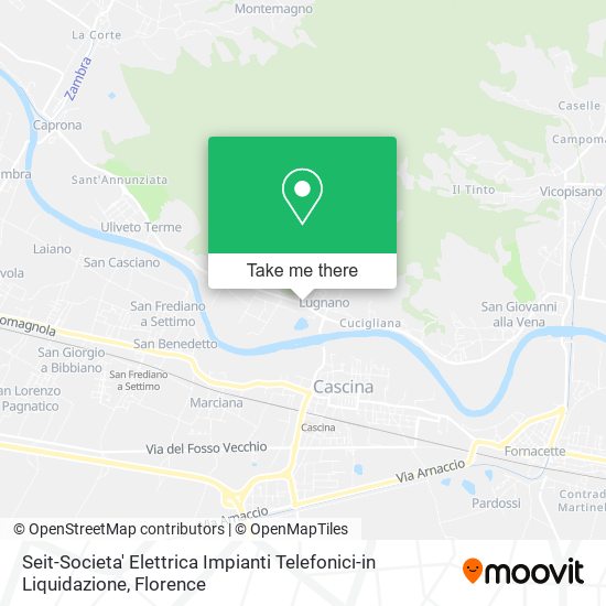 Seit-Societa' Elettrica Impianti Telefonici-in Liquidazione map