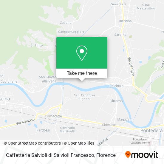Caffetteria Salvioli di Salvioli Francesco map