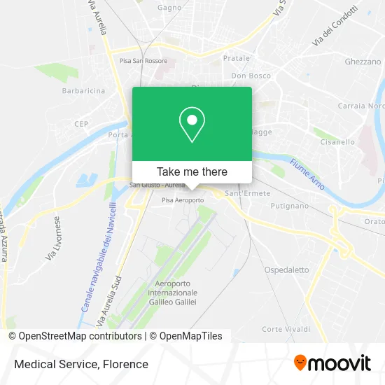 Medical Service map