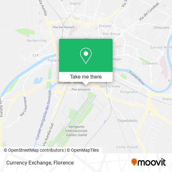 Currency Exchange map