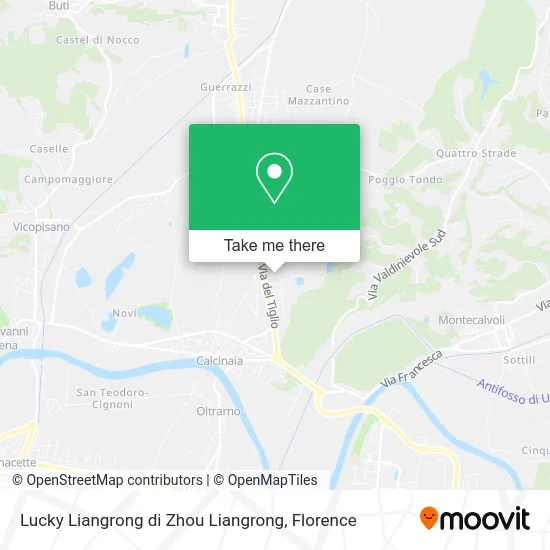Lucky Liangrong by Zhou Liangrong map
