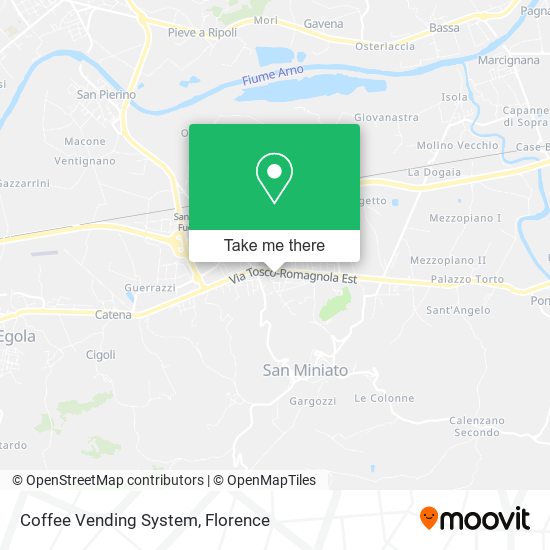 Coffee Vending System map