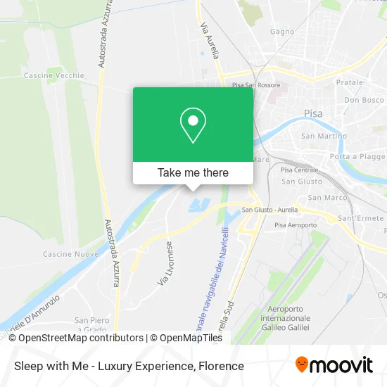 Sleep with Me - Luxury Experience map