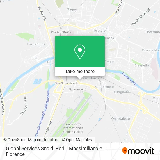 Global Services by Perilli Massimiliano & Co. map