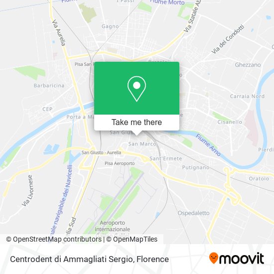Centrodent di Ammagliati Sergio map