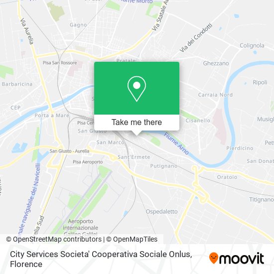 City Services Societa' Cooperativa Sociale Onlus map