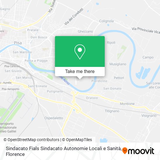 Sindacato Fials Sindacato Autonomie Locali e Sanità map