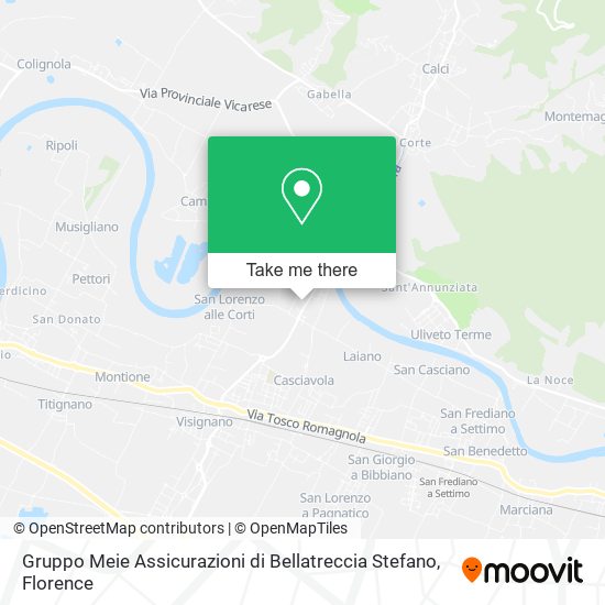 Gruppo Meie Assicurazioni di Bellatreccia Stefano map