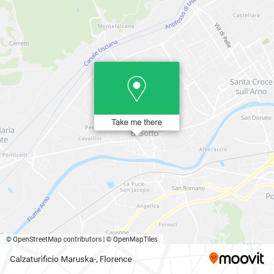 Calzaturificio Maruska- map