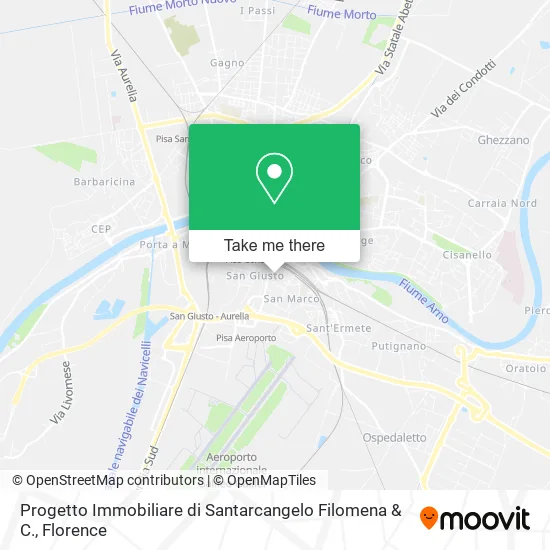 Progetto Immobiliare di Santarcangelo Filomena & C. map
