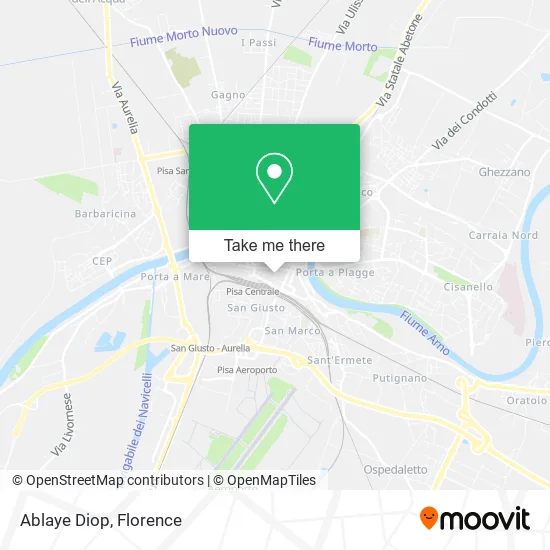Ablaye Diop map