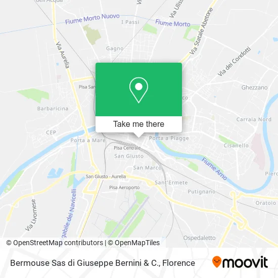 Bermouse SAS by Giuseppe Bernini & Co. map