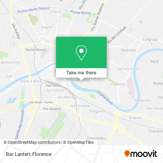 Bar Lanteri map